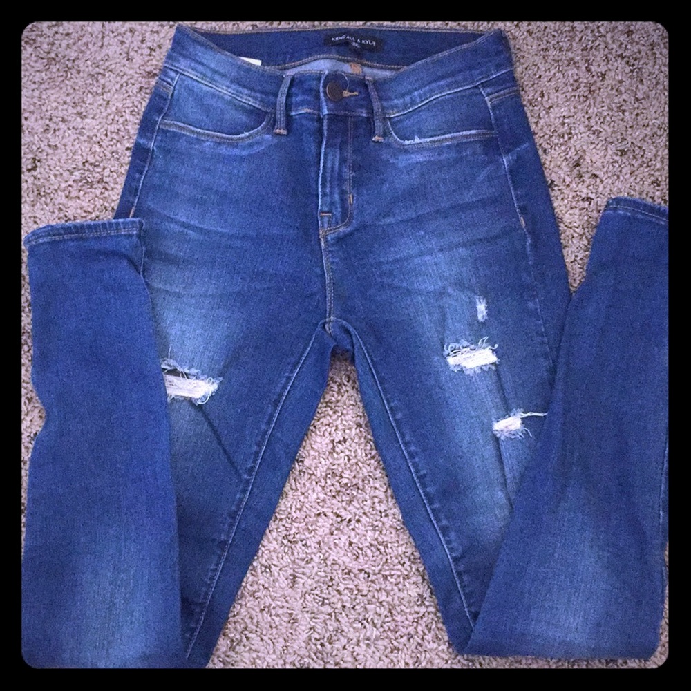Kendall and Kylie jeans